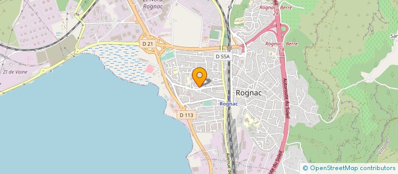 localisation de l'entreprise MADAME EMILIE BOURRILLON  ROGNAC