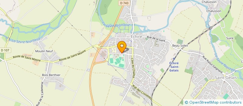 localisation de l'entreprise MADAME EMILIE BOUTET  NIORT