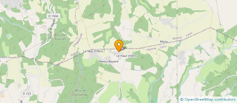 localisation de l'entreprise MADAME EMILIE BOUTHORS  LUZINAY