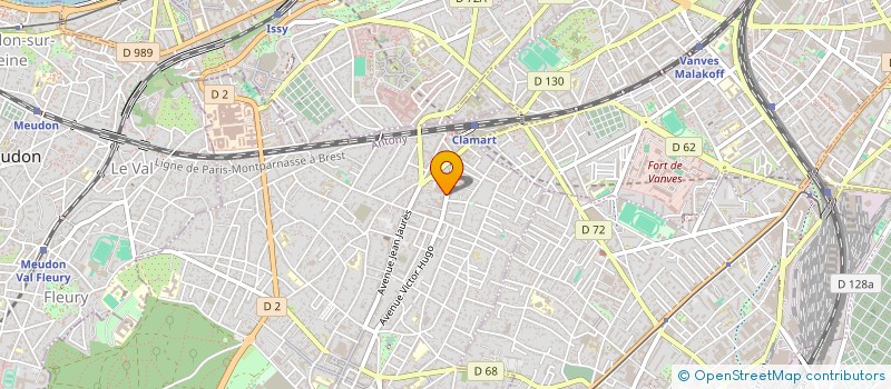 localisation de l'entreprise MADAME EMILIE BOUTIN à CLAMART