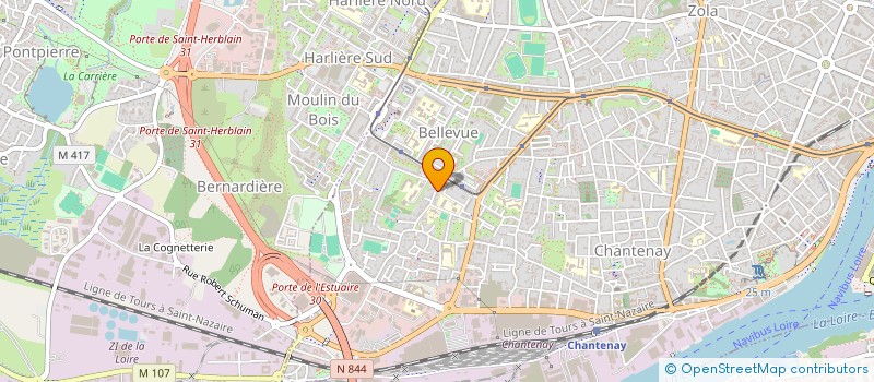 localisation de l'entreprise MADAME EMILIE BOUTIN à NANTES