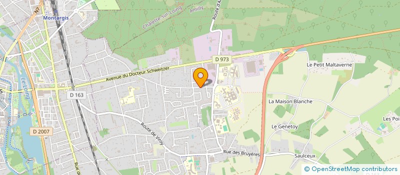 localisation de l'entreprise MADAME EMILIE BOUTTIER  AMILLY