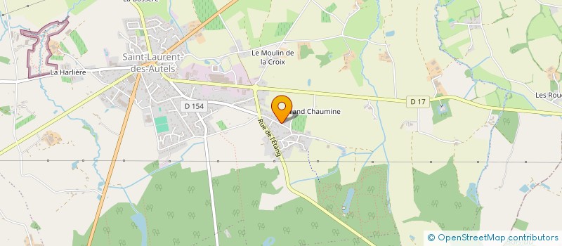 localisation de l'entreprise MADAME EMILIE BOUYER  OREE-D'ANJOU