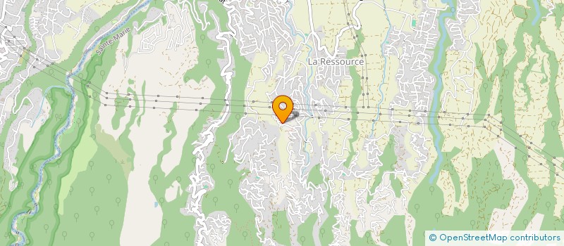 localisation de l'entreprise MADAME EMILIE BOYER  SAINTE-MARIE