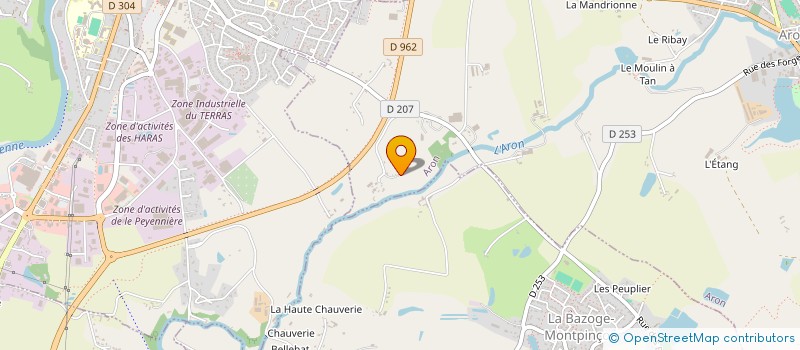 localisation de l'entreprise MADAME EMILIE BRARD  ARON