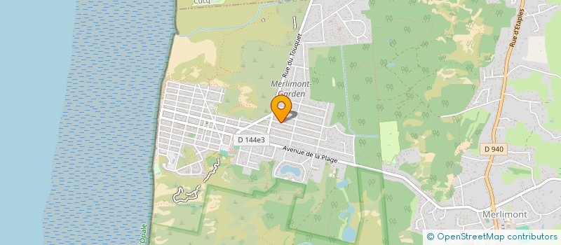 localisation de l'entreprise MADAME EMILIE BRASSEUR  MERLIMONT