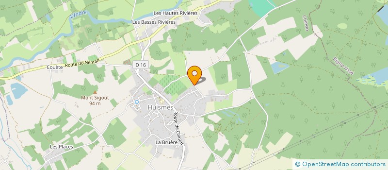 localisation de l'entreprise MADAME EMILIE BRAULT  HUISMES