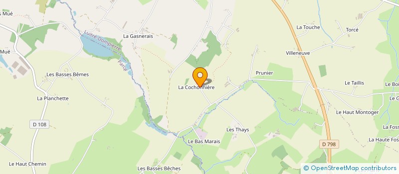 localisation de l'entreprise MADAME EMILIE BRAULT  LUITRE-DOMPIERRE