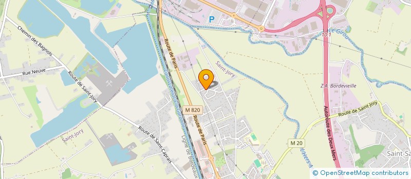 localisation de l'entreprise MADAME EMILIE BRAYER  SAINT-JORY