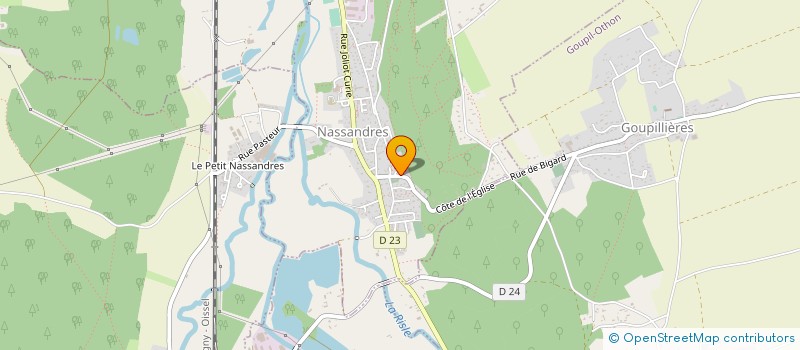 localisation de l'entreprise MADAME EMILIE BREANT  NASSANDRES SUR RISLE