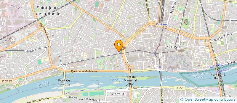 localisation de l'entreprise MADAME EMILIE BRETON  ORLEANS
