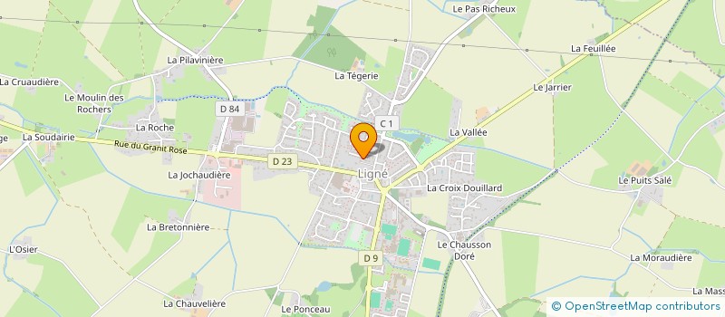 localisation de l'entreprise MADAME EMILIE BRIAND  LIGNE