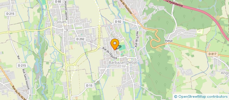 localisation de l'entreprise MADAME EMILIE BRICHE  AUREILHAN