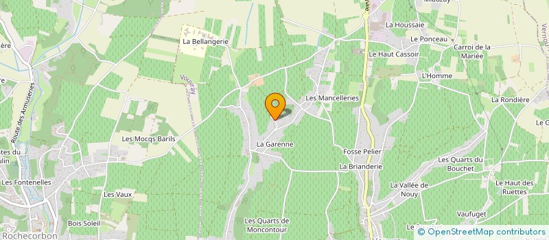 localisation de l'entreprise MADAME EMILIE BROQUERIE  VOUVRAY