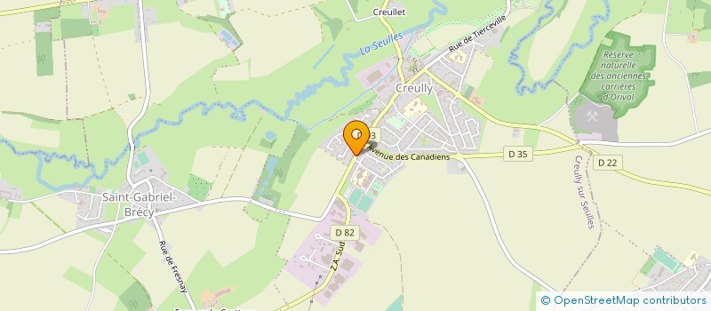 localisation de l'entreprise MADAME EMILIE BROSSIER  SAINT-MARTIN-LA-PALLU