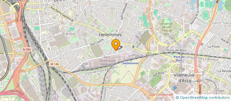 localisation de l'entreprise MADAME EMILIE BROSSIER à LILLE