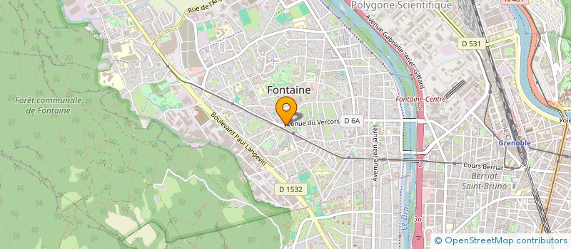 localisation de l'entreprise MADAME EMILIE BROUZET  LE PONT-DE-CLAIX