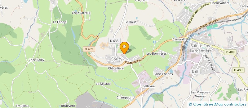 localisation de l'entreprise MADAME EMILIE BRULARS  SOUZY