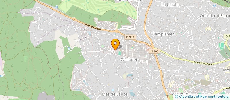 localisation de l'entreprise MADAME EMILIE BRUN  NIMES