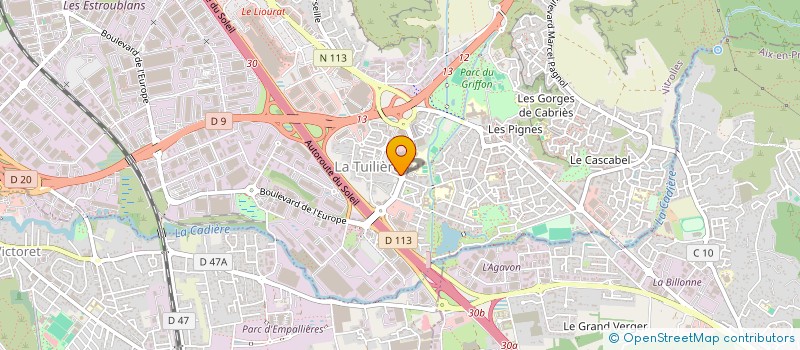 localisation de l'entreprise MADAME EMILIE BRUNACHE  VITROLLES