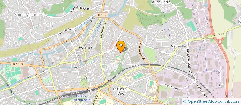 localisation de l'entreprise MADAME EMILIE BRUNET  EVREUX