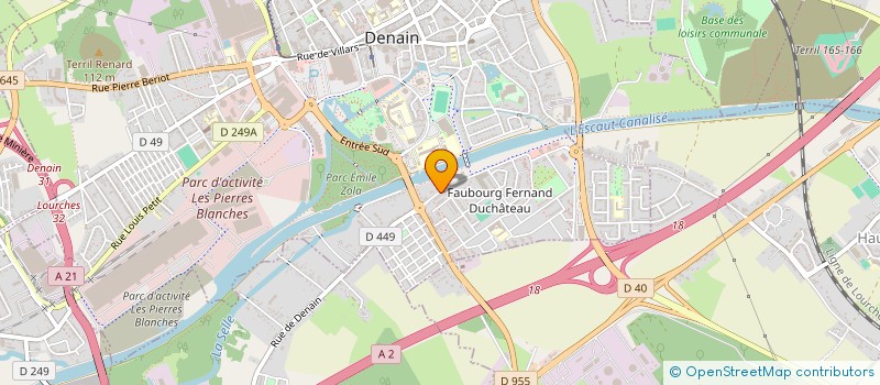 localisation de l'entreprise MADAME EMILIE BUCHET à DENAIN