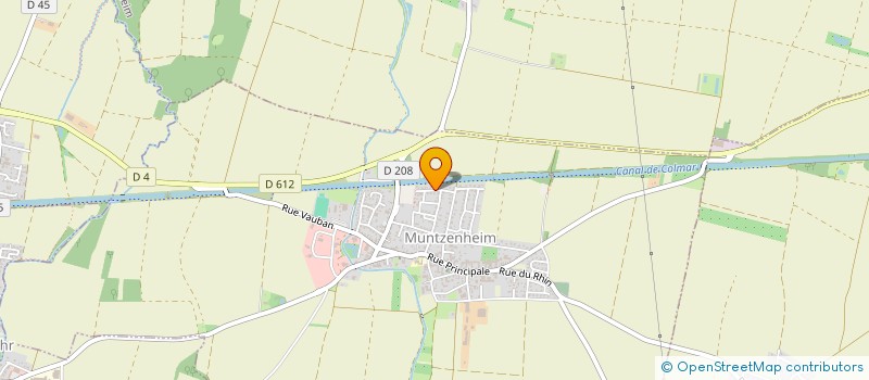 localisation de l'entreprise MADAME EMILIE BUOB  MUNTZENHEIM