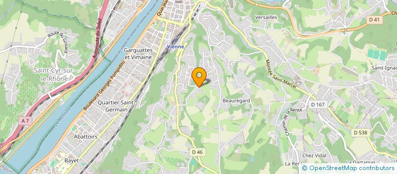 localisation de l'entreprise MADAME EMILIE BUTHAUD  ANNEYRON