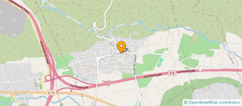 localisation de l'entreprise MADAME EMILIE CADEAU  COUDOUX