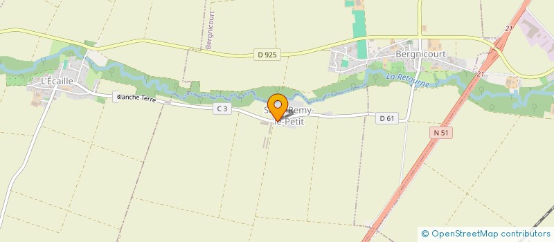 localisation de l'entreprise MADAME EMILIE CADET-PETIT  SAINT-REMY-LE-PETIT