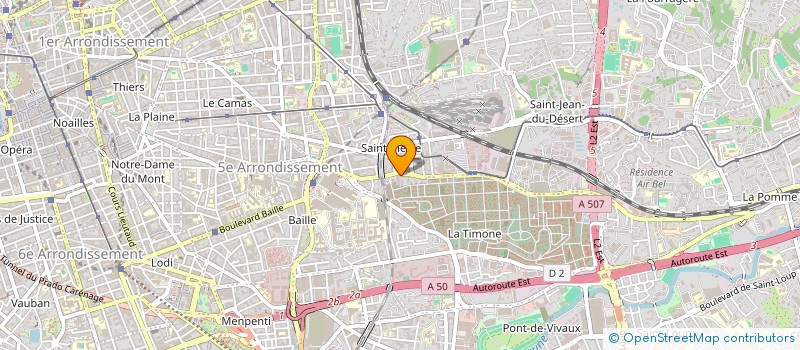 localisation de l'entreprise MADAME EMILIE CANNONE à MARSEILLE
