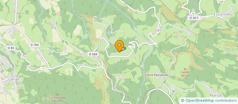 localisation de l'entreprise MADAME EMILIE CANSOT à BAGNERES-DE-BIGORRE
