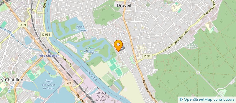 localisation de l'entreprise MADAME EMILIE CARBASA à DRAVEIL