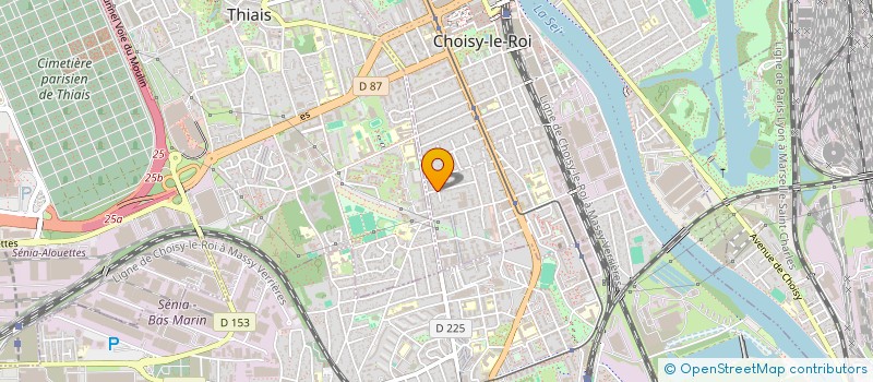 localisation de l'entreprise MADAME EMILIE CARLE  CHOISY-LE-ROI