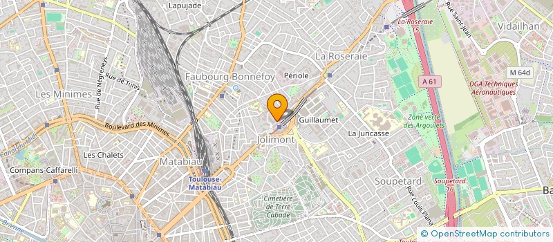 localisation de l'entreprise MADAME EMILIE CARNERO à TOULOUSE