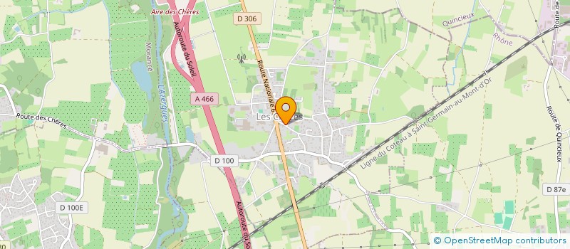 localisation de l'entreprise MADAME EMILIE CAROLINE CARRON  TERNAND