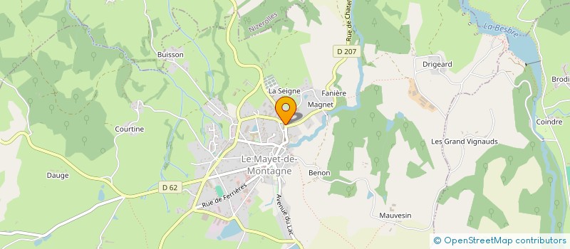localisation de l'entreprise MADAME EMILIE CARROLO à LE MAYET-DE-MONTAGNE