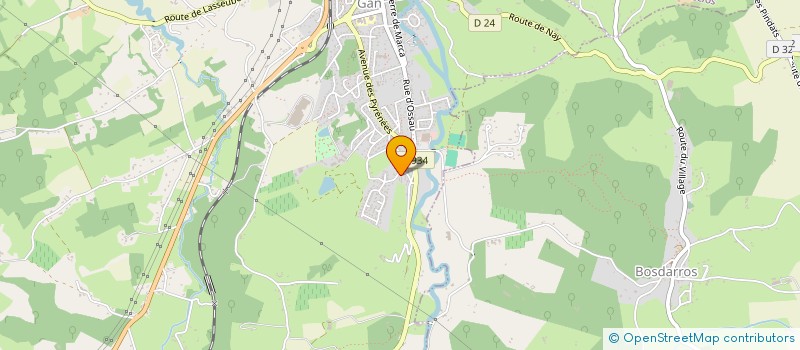 localisation de l'entreprise MADAME EMILIE CASABONNE à GAN