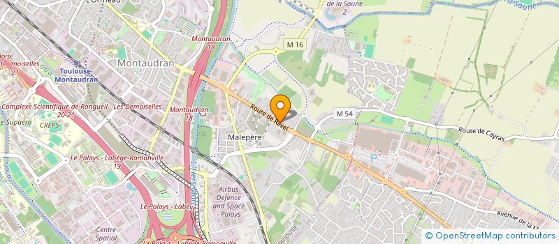 localisation de l'entreprise MADAME EMILIE CASTAGNER  TOULOUSE