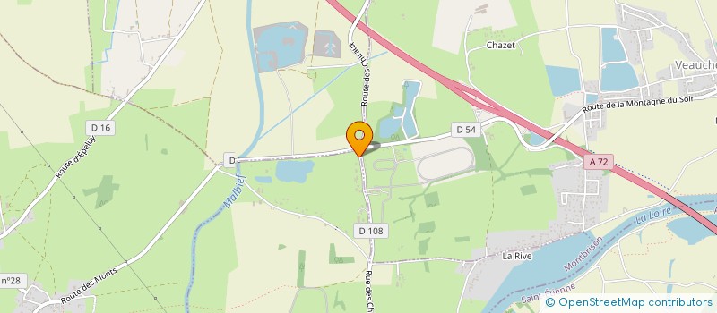 localisation de l'entreprise MADAME EMILIE CASTILLE  SAINT-CYPRIEN