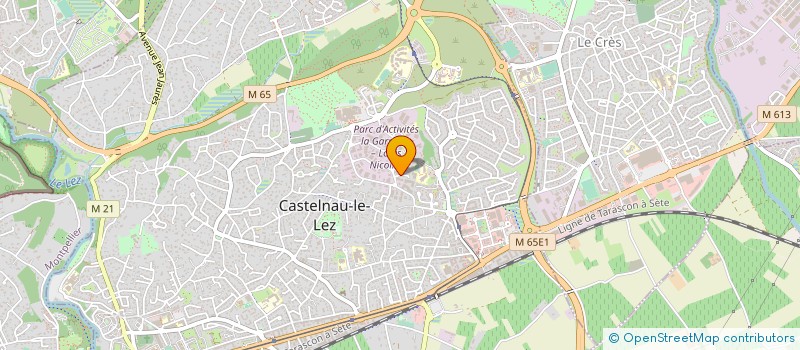 localisation de l'entreprise MADAME EMILIE CASU à CASTELNAU-LE-LEZ