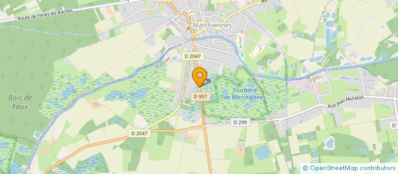 localisation de l'entreprise MADAME EMILIE CAUVIN  MARCHIENNES