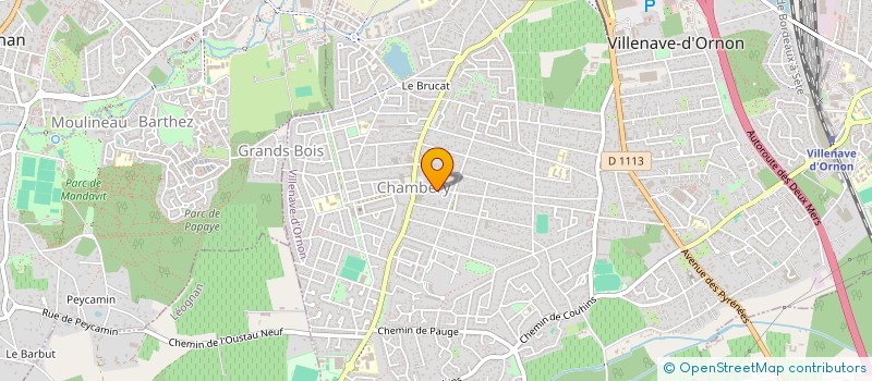 localisation de l'entreprise MADAME EMILIE CAYER à VILLENAVE-D'ORNON