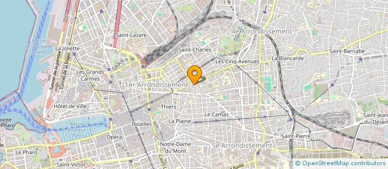 localisation de l'entreprise MADAME EMILIE CELLIER à MARSEILLE