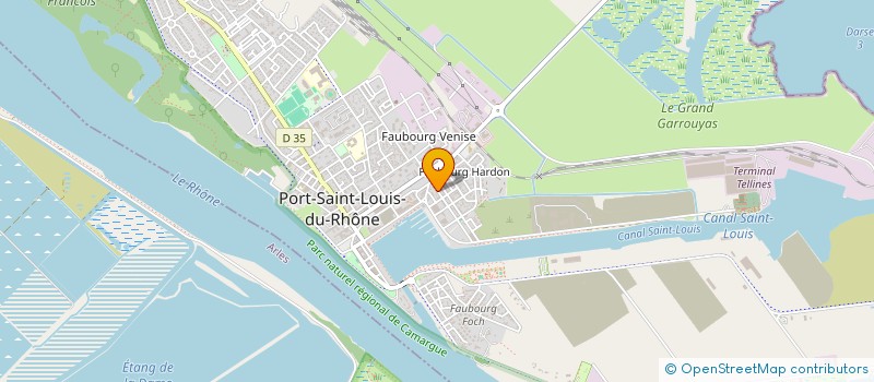 localisation de l'entreprise MADAME EMILIE CERDAN à PORT-SAINT-LOUIS-DU-RHONE
