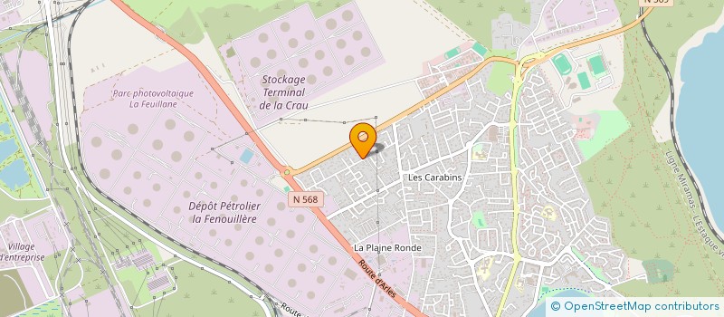 localisation de l'entreprise MADAME EMILIE CHABERT  FOS-SUR-MER