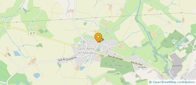 localisation de l'entreprise MADAME EMILIE CHABIRAND  MAUGES-SUR-LOIRE