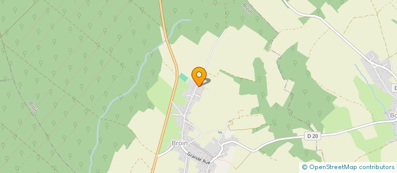 localisation de l'entreprise MADAME EMILIE CHAINARD  MERCUREY