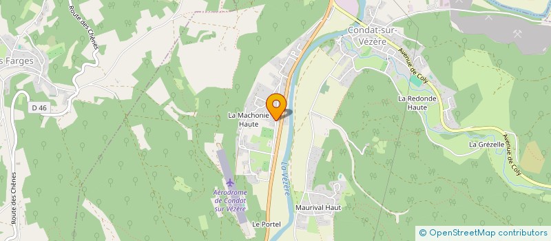 localisation de l'entreprise MADAME EMILIE CHALARD  RAZAC-SUR-L'ISLE