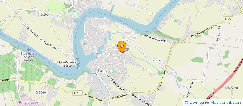 localisation de l'entreprise MADAME EMILIE CHAMOT  PUISSERGUIER